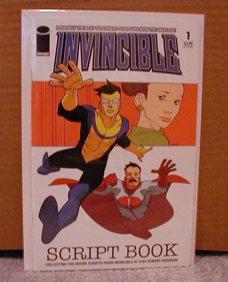 INVINCIBLE SCRIPT BOOK #1 NM