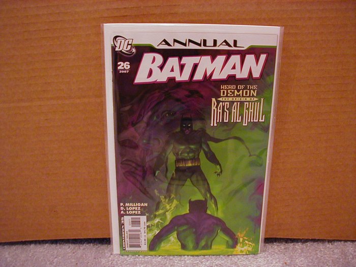 BATMAN ANNUAL #26 NM ORIGIN OF RA'S AL GHUL