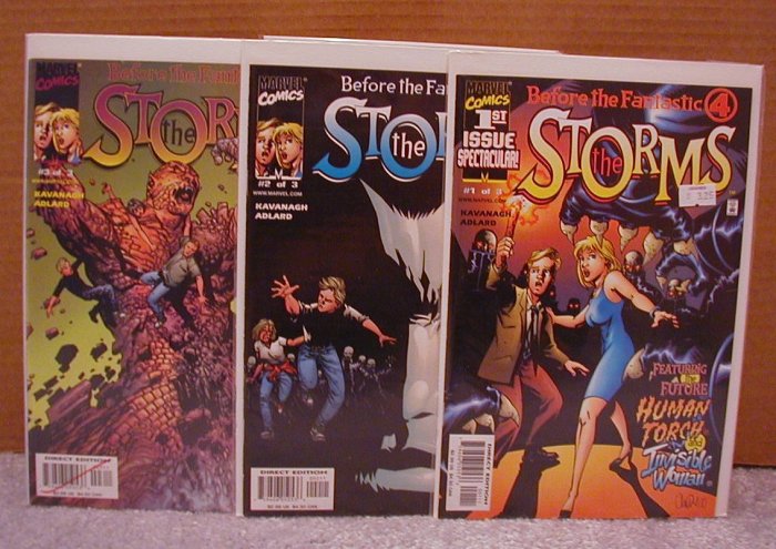 THE STORMS BEFORE THE FANTASTIC FOUR #1-3 SET