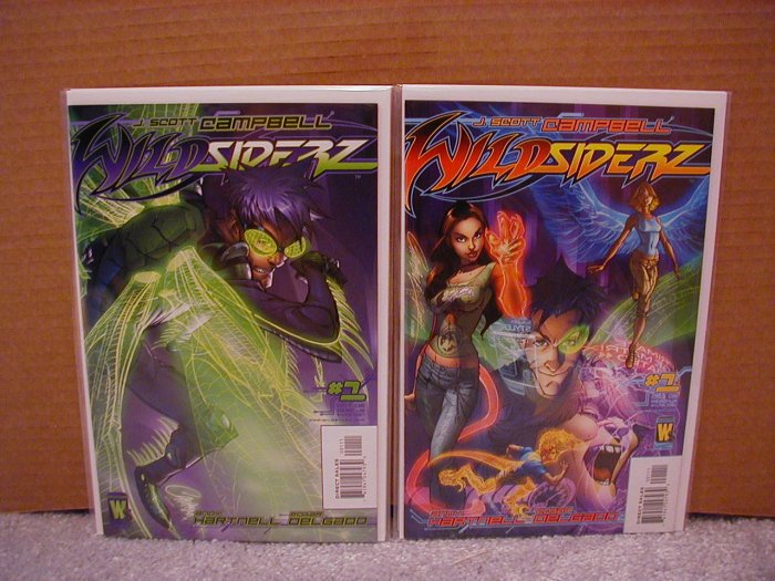 WILDSIDERZ#1 BOTH COVERS NM