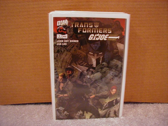 TRANSFORMERS G.I. JOE #1 NM "A" COVER