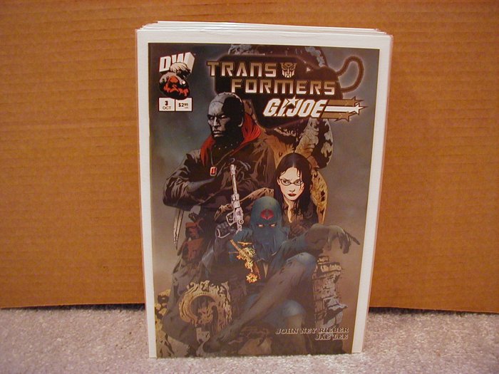 TRANSFORMERS G.I. JOE #3 NM