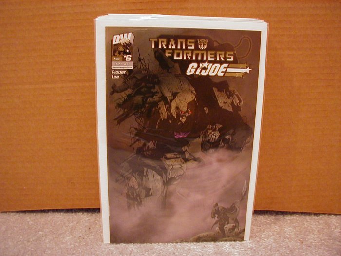 TRANSFORMERS G.I. JOE #6 NM