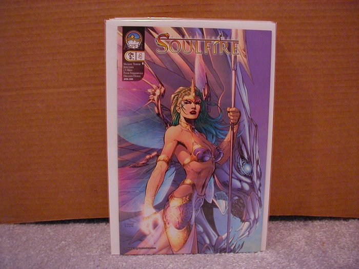 SOULFIRE #4 "B" COVER NM