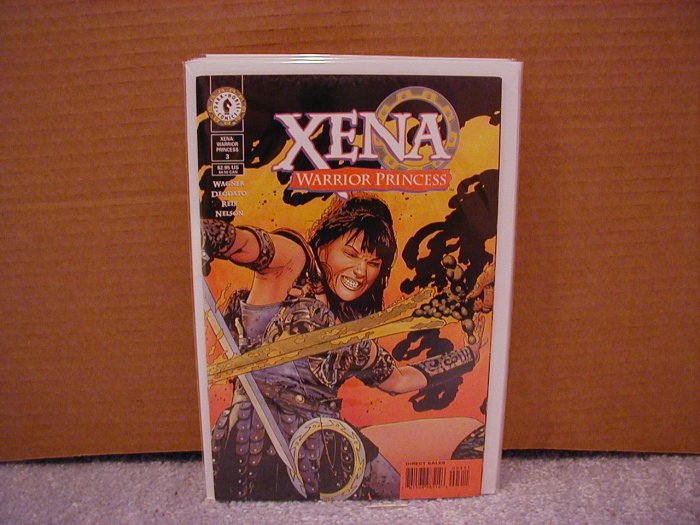 XENA WARRIOR PRINCESS #3 NM DARK HORSE SERIES "B" COVER