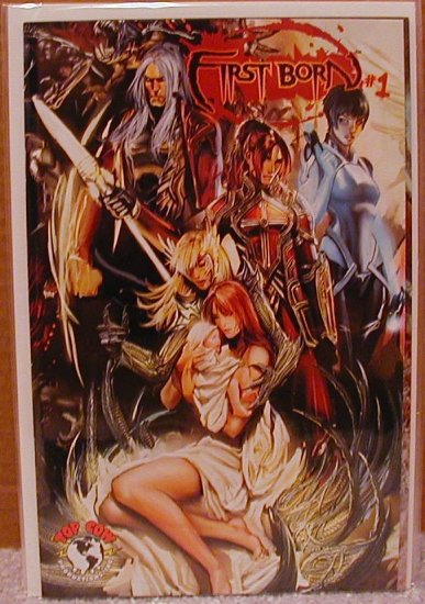 FIRST BORN #1 NM "B" COVER WITCHBLADE!!