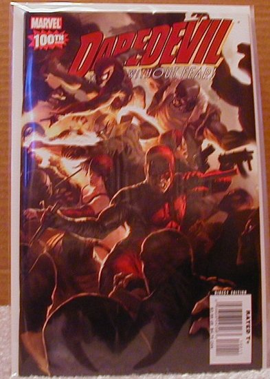DAREDEVIL #100 NM WRAP AROUND COVER (2007)