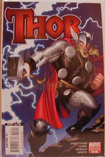THOR #3 NM (2007) 1ST PRINT VARIANT COVER