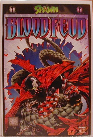SPAWN BLOODFEUD #4 VF/NM