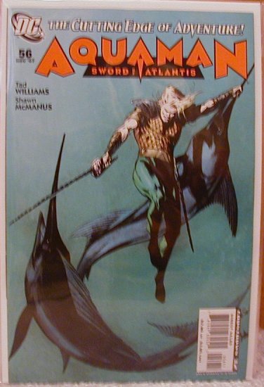 AQUAMAN SWORD OF ATLANTIS #56 NM