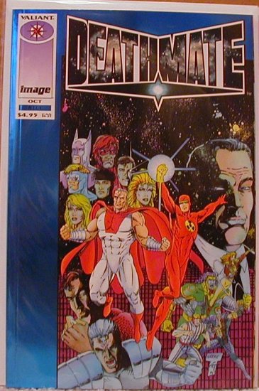 DEATHMATE BLUE VF/NM IMAGE/VALIANT TEAM-UP