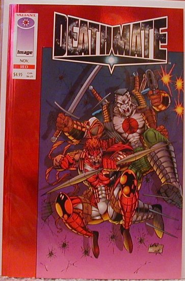 DEATHMATE RED VF/NM IMAGE/VALIANT TEAM-UP