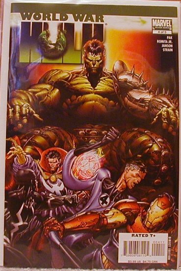 WORLD WAR HULK #4 NM
