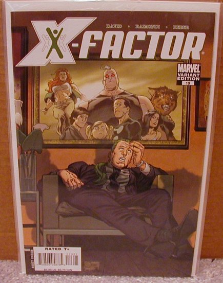 X-FACTOR #13 VARIANT COVER 1ST PRINT NM (2006)