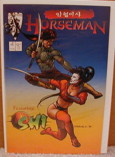 HORSEMAN #1 SHI X-O VF CRUSADE COMICS