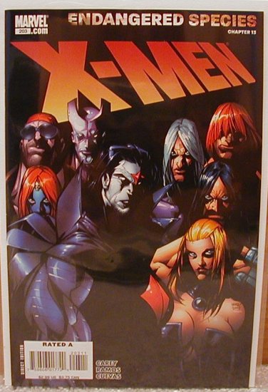X-men #203 NM Endangered Species Chapter (15)