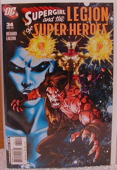 SUPERGIRL AND THE LEGION OF SUPERHEROES #34 NM (2007)