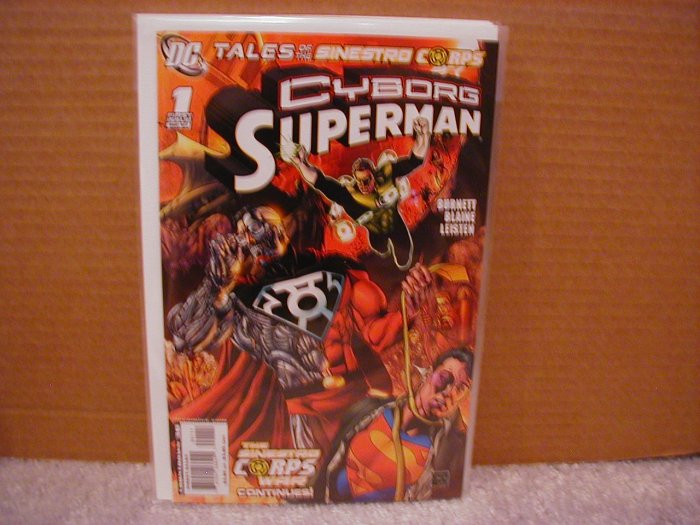 TALES OF THE SINESTRO CORPS CYBORG SUPERMAN NM (2007)