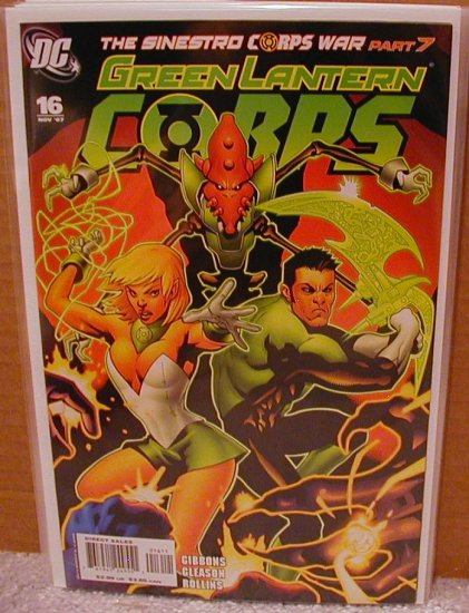 GREEN LANTERN CORPS #16 NM (2007) SINESTRO CORPS WAR PART 7