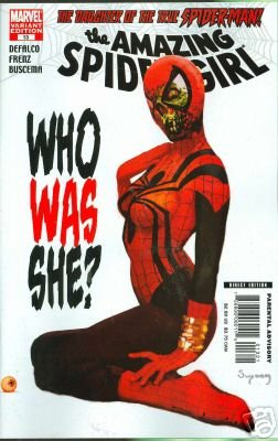 AMAZING SPIDER-GIRL #13 ZOMBIE VARIANT COVER NM (2007)