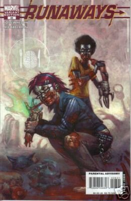 RUNAWAYS VOL 2 # 28 NM ZOMBIE VARIANT COVER 1ST PRINT (2007)