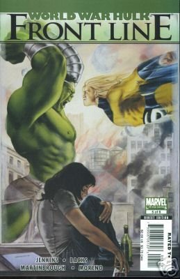 WORLD WAR HULK FRONT LINE #5 NM (2007)