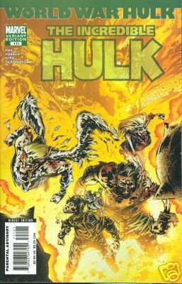 INCREDIBLE HULK #111 NM (2007)WORLD WAR HULK 1ST PRINT ZOMBIE COVER VARIANT