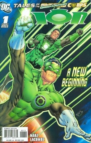 TALES OF THE SINESTRO CORPS ION #1 NM (2008)GREEN LANTERN