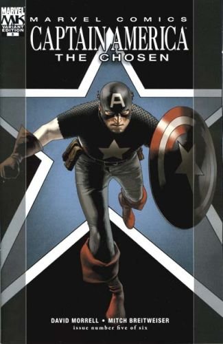 CAPTAIN AMERICA THE CHOSEN #5 NM (2008) 1ST PRINT VARIANT COVER