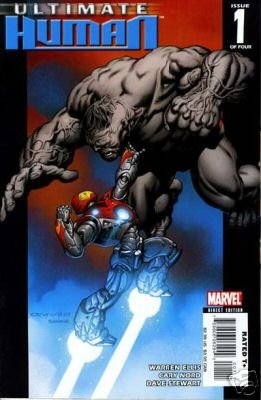ULTIMATE HUMAN #1 NM (2008)ULTIMATE IRON MAN VS ULTIMATE HULK