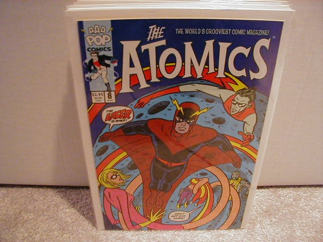 THE ATOMICS #8 F/VF OR BETTER