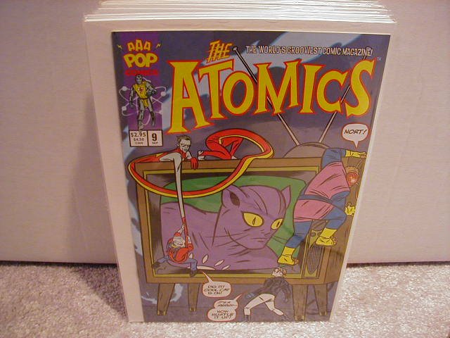 THE ATOMICS #9 VF OR BETTER