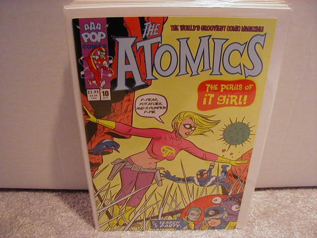 THE ATOMICS #10 VF OR BETTER