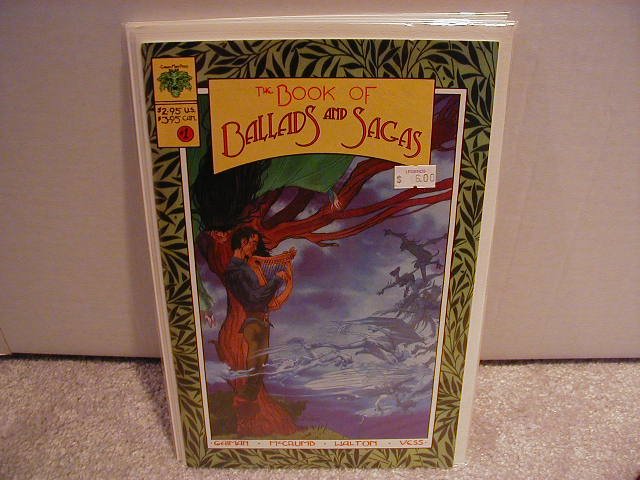 BOOK OF BALLADS AND SAGAS #1 VF OR BETTER