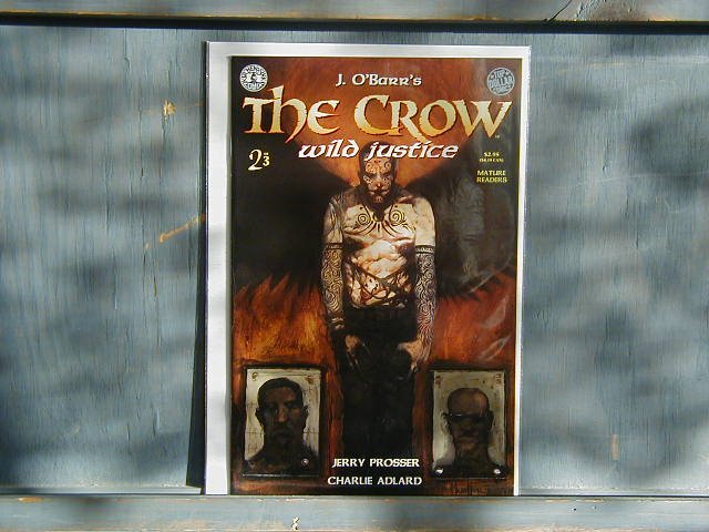 CROW: WILD JUSTICE #2 OF 3 KITCHEN SINK VF OR BETTER