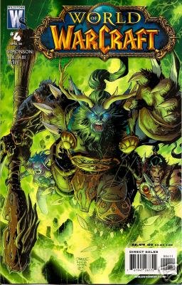 WORLD OF WARCRAFT #4 COVER B-LEE ART NM (2008)