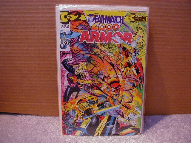 ARMOR #9 VF OR BETTER