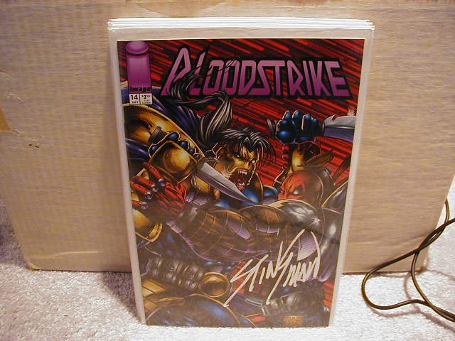 BLOODSTRIKE #14 VF OR BETTER