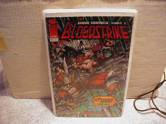 BLOODSTRIKE #15 VF OR BETTER
