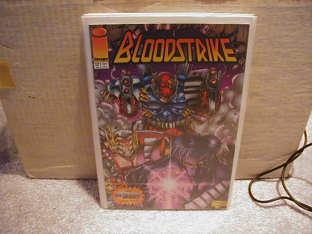 BLOODSTRIKE #17 VF OR BETTER