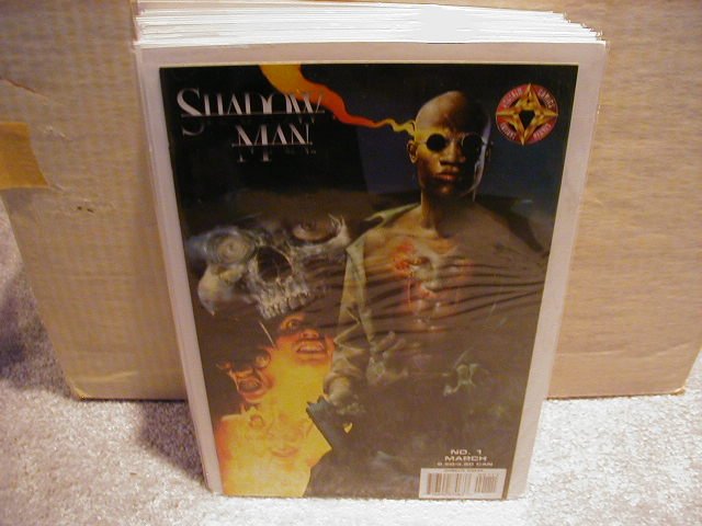 SHADOW MAN #1 VF OR BETTER – ACCLAIM/VALIANT