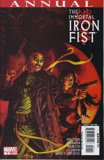 IMMORTAL IRON FIST ANNUAL #1 NM