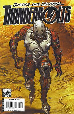 THUNDERBOLTS #112 VF/NM *VARIANT COVER*