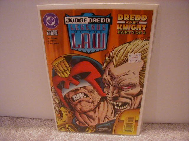 JUDGE DREDD LEGENDS OF THE LAW #12 VF/NM