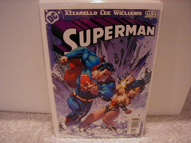 SUPERMAN #211 VF/NM WONDER WOMAN
