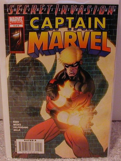 CAPTAIN MARVEL #5 NM (2008) LIMITED SERIES-SECRET INVASION