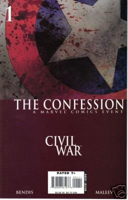 CIVIL WAR THE CONFESSION ONE-SHOT DEATH OF CAPTAIN AMERICA NM