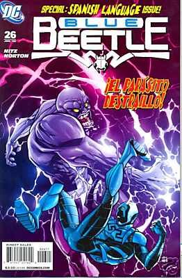 BLUE BEETLE #26 NM (2008)SPECIAL SPANISH LANGUAGE ISSUE
