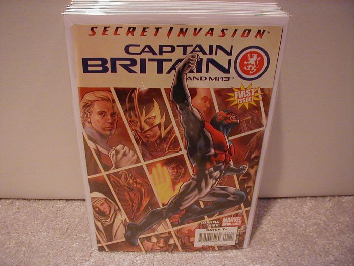 CAPTAIN BRITAIN AND MI13 # 1 NM (2008) (SECRET INVASION)