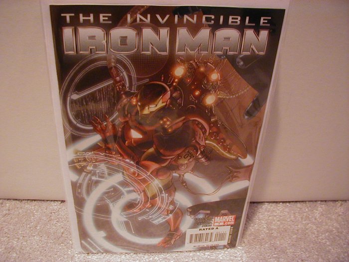 INVINCIBLE IRON MAN # 1 NM (2008) (COVER B)